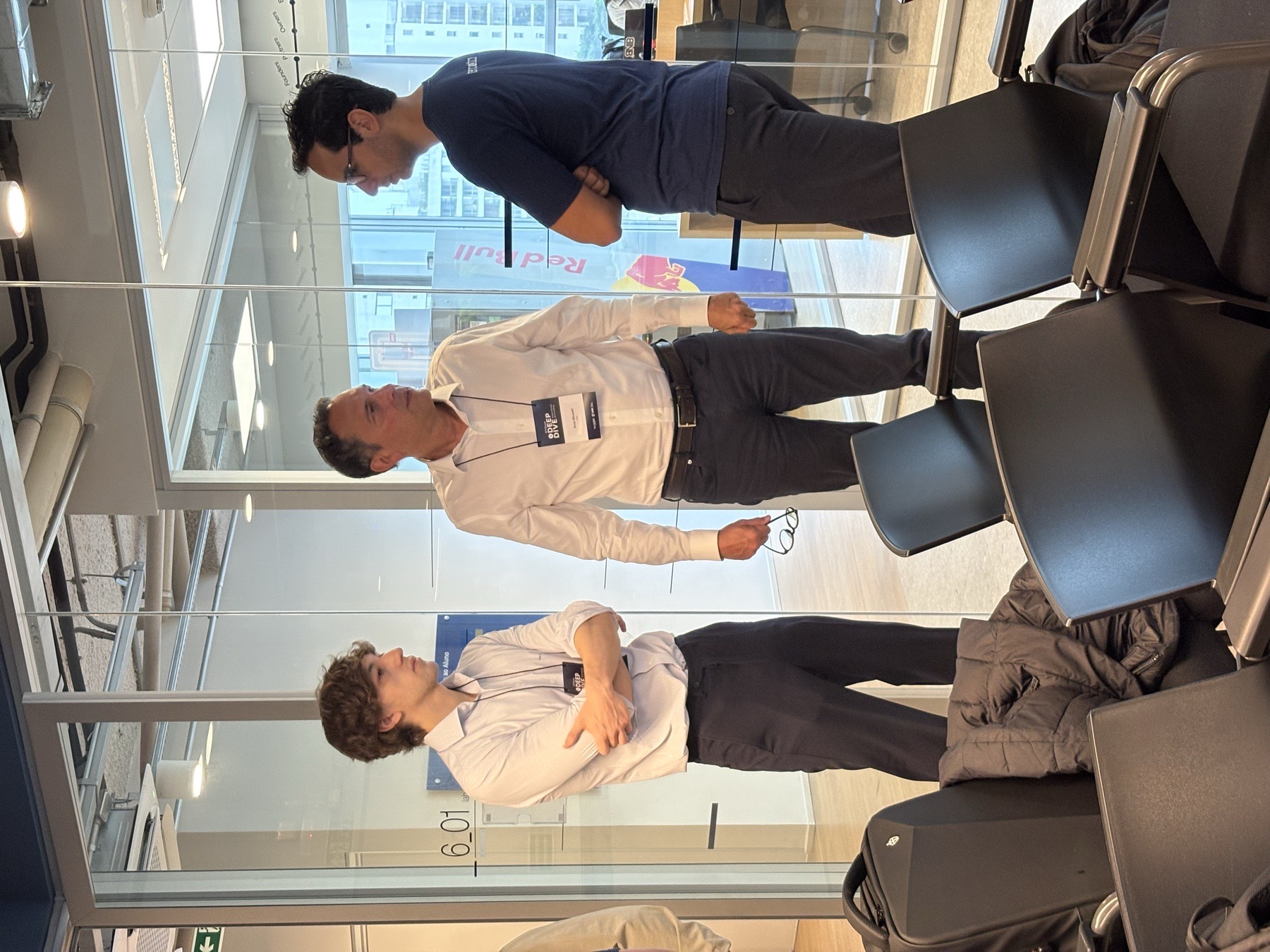 Conversa entre participantes do offsite
